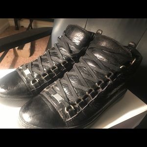 Balenciaga Arena Sneaker Size 41 Black
